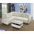 Sweetgrove Faux Leather L-Shaped Sectional-800117953-698835876