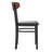 Everlei Commercial Grade Dining Chairs with 500 LB. Capacity Steel Frame Solid Wood Seat-587239650-539911016-539911019