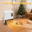 Airo Comfort 1500-Watt Wall Mounted or Floor Portable Space Heater Infrared Quartz, Timer, Thermostat, Overheat Protection, ETL certificate