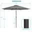 Parasol de marché 9 pi Bevers-104090657