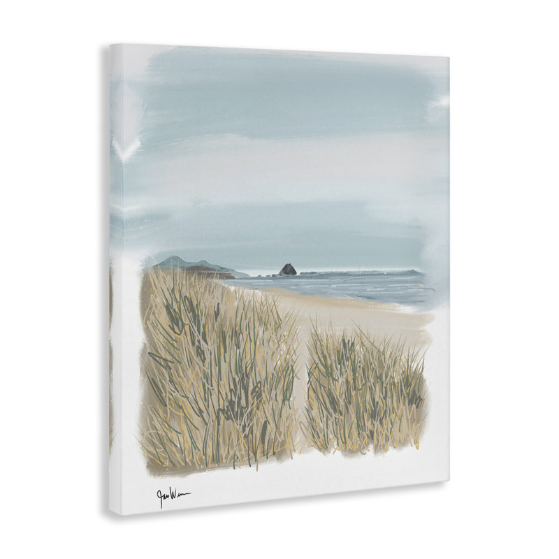 «Path To Calm Beach» par Jan Weiss, H 20 po x l 16 po
