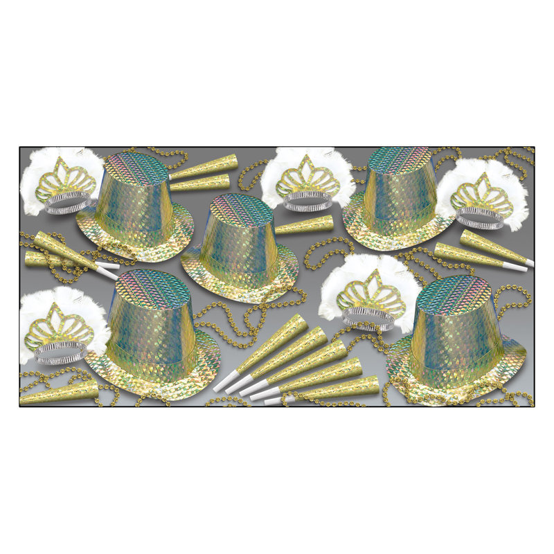 New Year's Party Hat, Gold