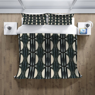 Geometric Shapes Duvet Cover