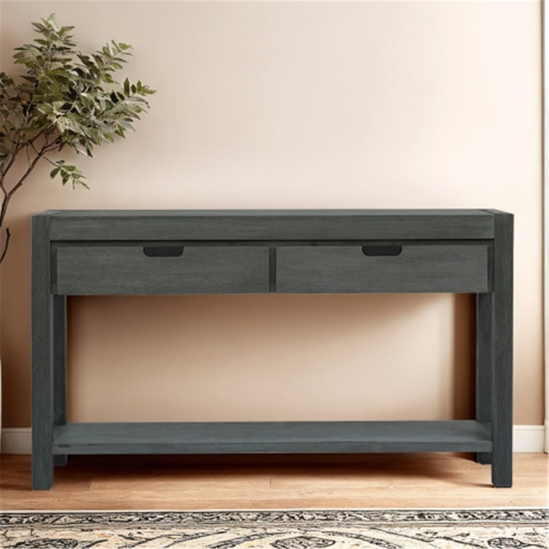 Console polyvalente avec tiroirs et tablette pour le couloir et le salon