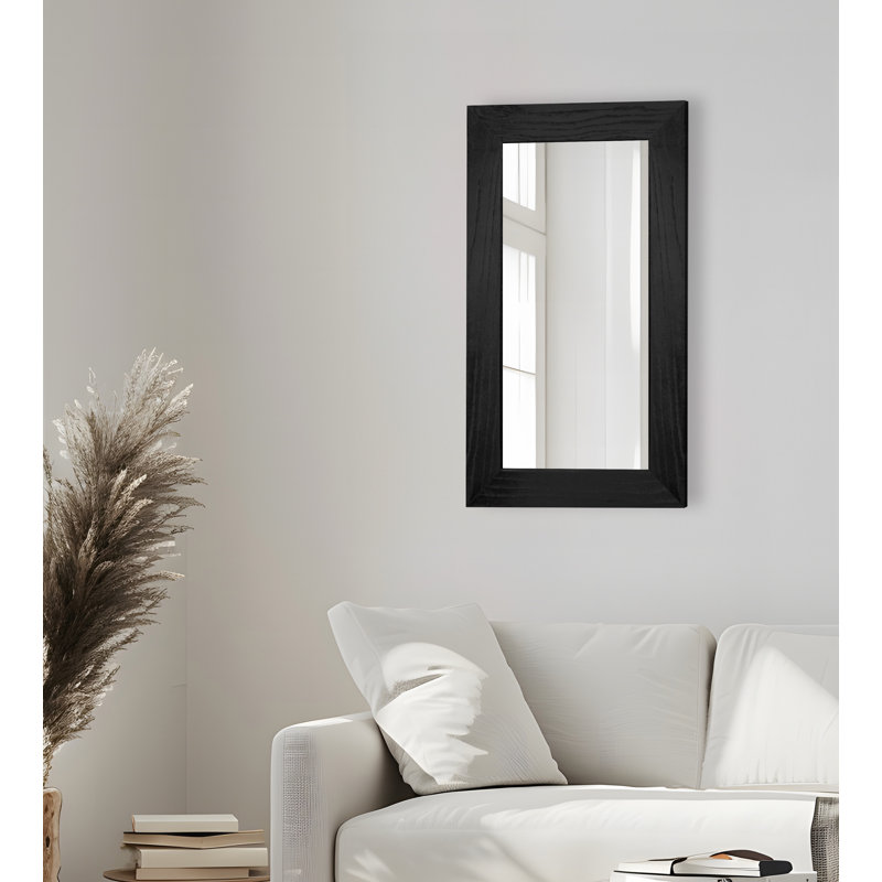 Miroir Ebark Designs Ebark, Noir, 28 po x 33 po