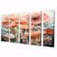 Trost - coquelicots, art mural 5 pièces-106424454