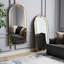 Cristina Iron Arch Wall Mirror-430927861-430927860