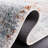 Gregor Padula Abstract Blue Rust/Ivory Area Rug-664387076