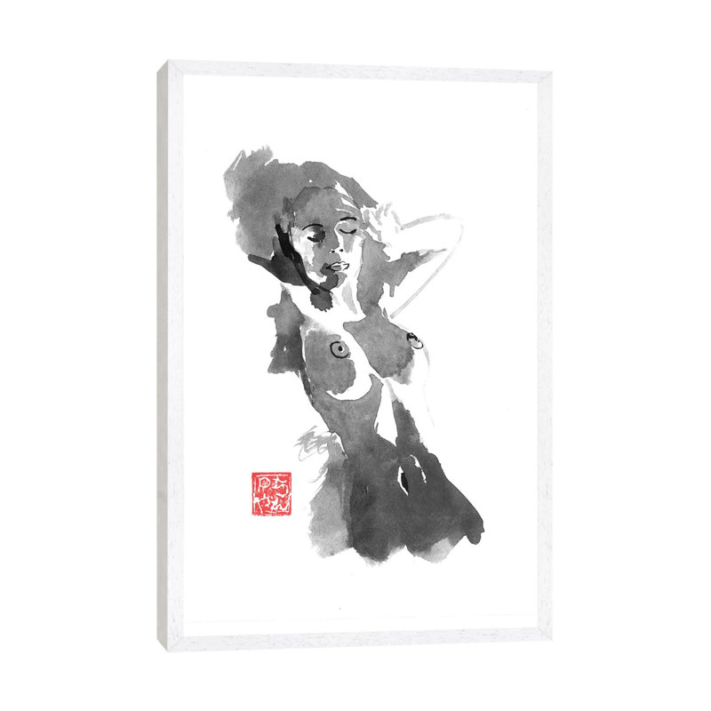Too Much Light 1 Piece Wall Art on Canvas, 66.04 cm H x 45.72 cm W, White Framed