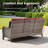 Schutt 72'' Wide Provence Style Wicker Outdoor Patio Sofa With Cushions-1089629768-1096501168
