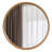 Karrina Accent Wood Round Mirror-1736420738-1627551902