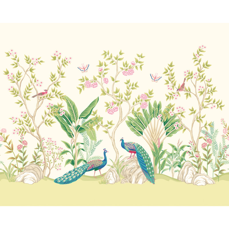 2.8m x 3.5m Smooth Wallpaper Roll, Pink