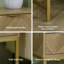 Ducie 40cm W Metal Bedside Table