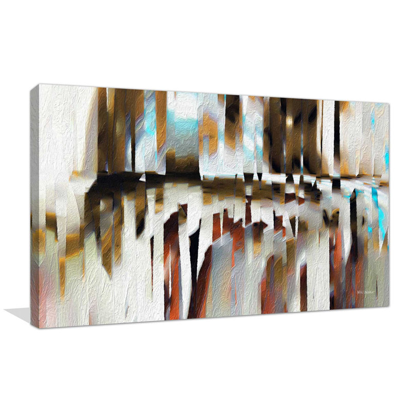 «Matthew 16:24 Follow Jesus» par Mark Lawrence - reproduction imprimée, Toile tendue, H 24 po x l 40 po x P 1,5 po
