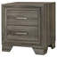 Table de chevet 2 tiroirs Funston