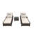 Elia Outdoor Wicker Chaise Lounge Set with Table , Cushion Included-1878634348