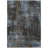 Tapis extérieur lavable abstrait graphite gris anthracite 3 pi x 5 pi