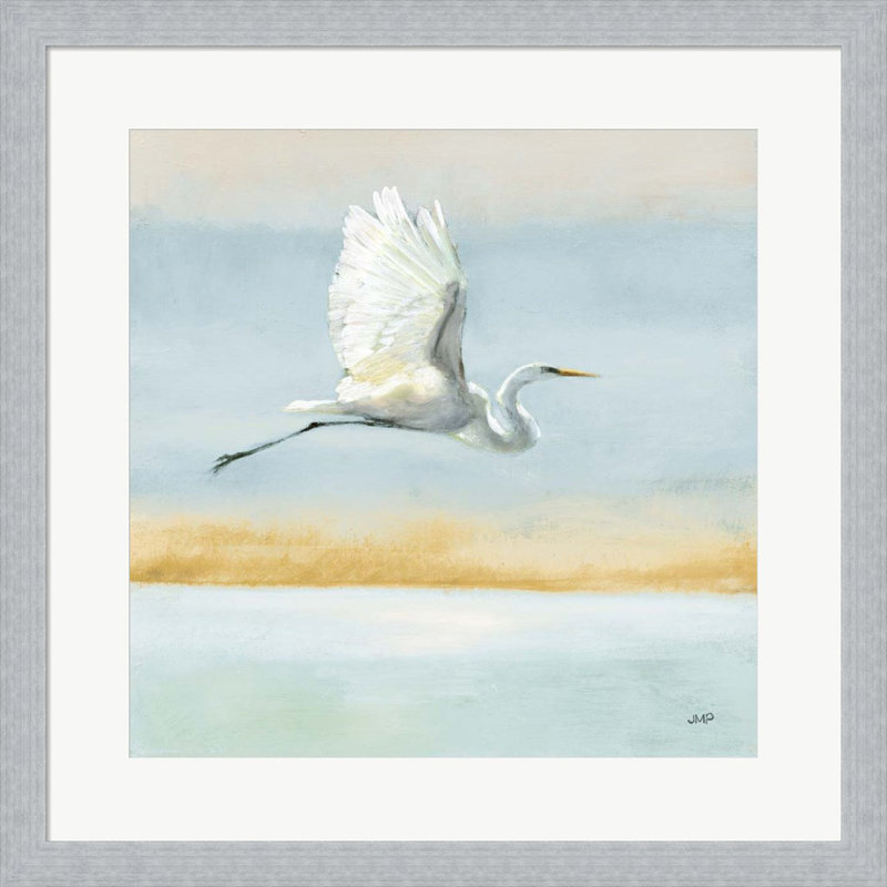 «Flight Blue Sky» par Julia Purinton - peinture encadrée