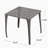 Outdoor KAI 18" SIDE TABLE