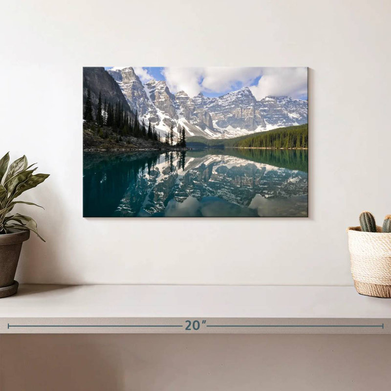 Alvord Moraine Lake, matin d'hiver, H 8 po x l 12 po