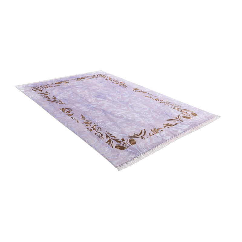 Tapis violet Indira