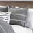 Porter 7-Piece Gray White Yarn-Dyed Striped Comforter Set-46256628