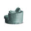 Upholstered Swivel Armchair-1903443027