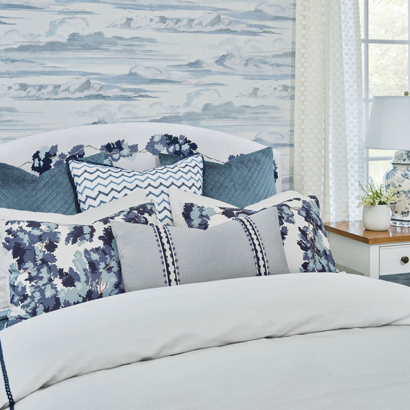 Beatrice Linen Lumbar Pillow Cover & Insert