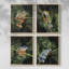 «Watercolor Tree Frogs I», reproduction encadrée-1036059309