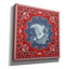 «True Blue Bandana E» par Jean Plout, art mural sur toile, 12 po x 12 po-237034087