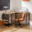 Bureau en L réversible de 50 po de large avec sac de rangement Hussan-1478660007-1490599668
