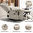 Bilney Dual Motor Lay Flat Power Lift Recliner Chair for Elderly with Heat and Massage, 2 Side Pockets, USB and Type-c Ports-92247946