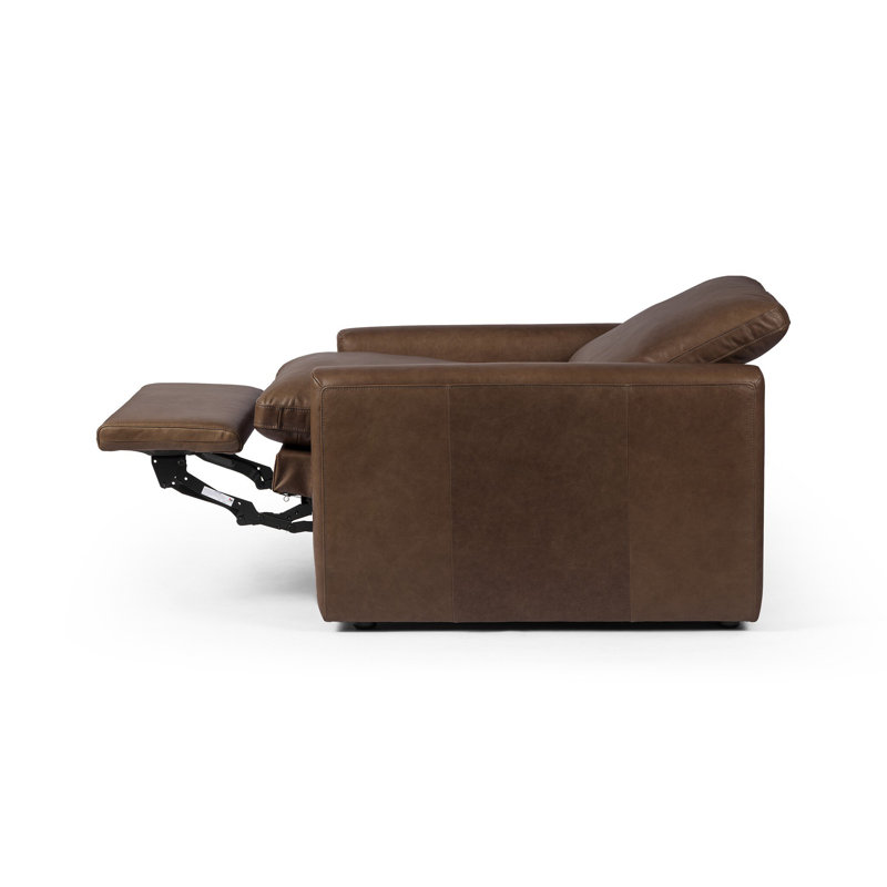 Tillery Recliner, Sonoma Coco, Top Grain Leather