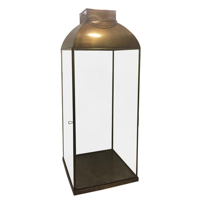 Glass Wall Lantern, 80cm H x 31cm W x 31cm D