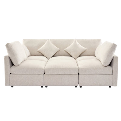 Modular U-Shaped Sectional Sofa