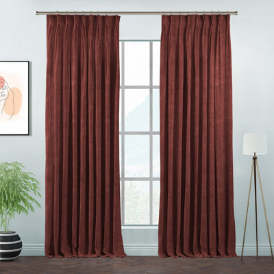 Room Darkening Single Curtain Panel