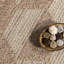 Tapis décontracté en jute nid d'abeille Mitzy-418626984