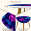 Ensemble de 2 tables basses gigognes Triangle