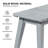 45-Inch Solid Wood Backless Outdoor Bench-1431758920