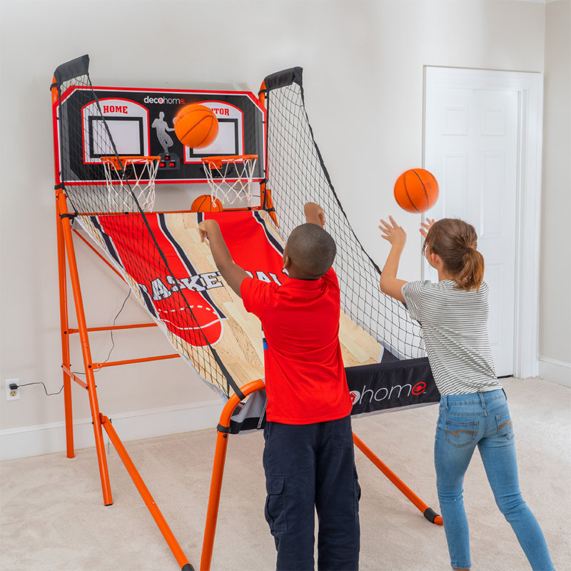 Deco Home Plug-In Basketball Arcade Game