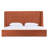 Bayldon Vincie Upholstered Wingback Bed-94350905-94350906