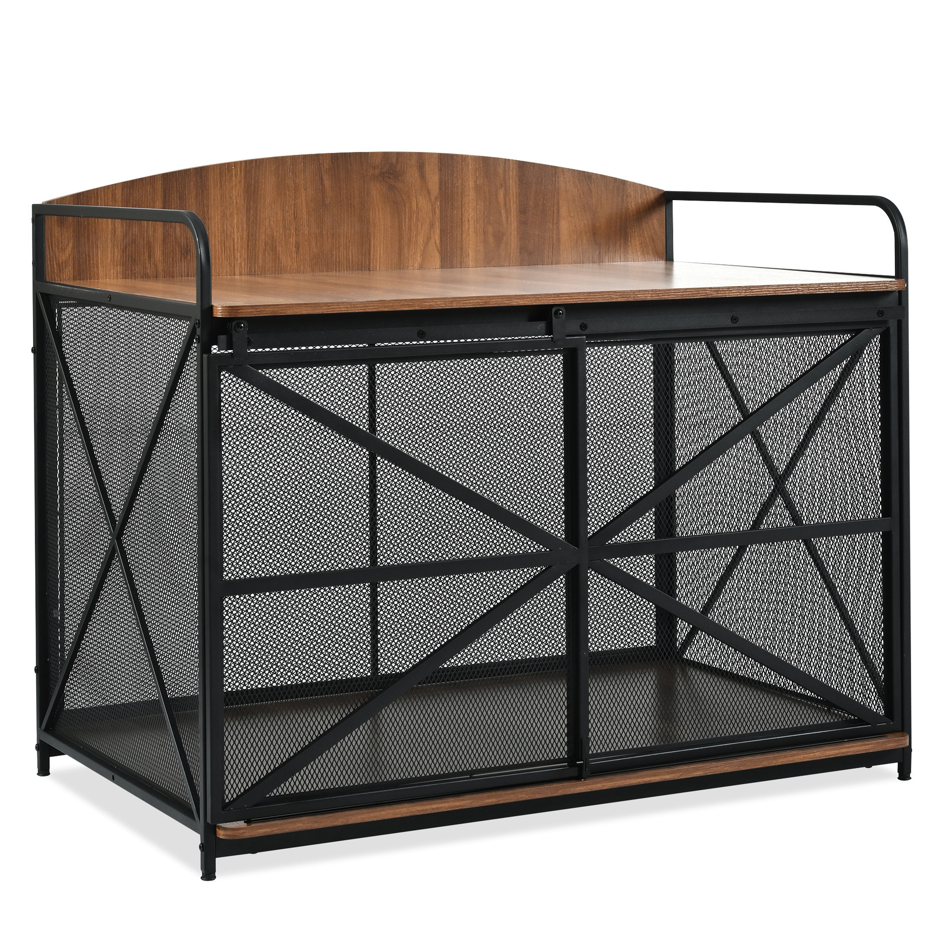 Archie & Oscar™ Style Dog Crate - chenil en bois spacieux pour chiens ...