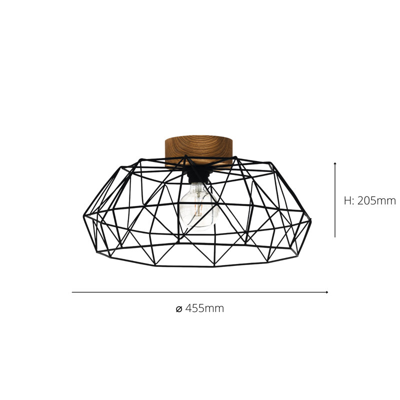 Furey Semi Flush Mount