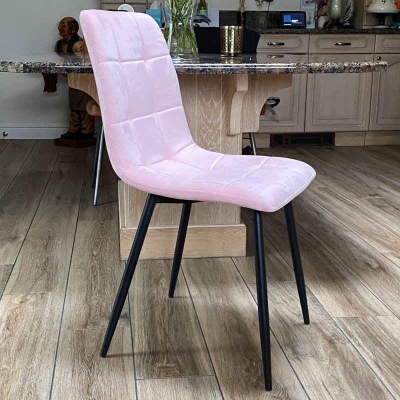 Eyre Upholstered Chair with Ergonomic Seat, Minimalist Scandinavian Design, Hand-Finished, Versatile for Any Room, 1, Grey