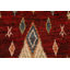 Tapis rouge rouge en laine noué à la main 3 x 10