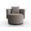 Bernella Upholstered Swivel Armchair-265139799