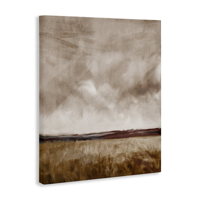 Toile ciel couvert d'automne, design par Kim Allen, H 40 po x l 30 po