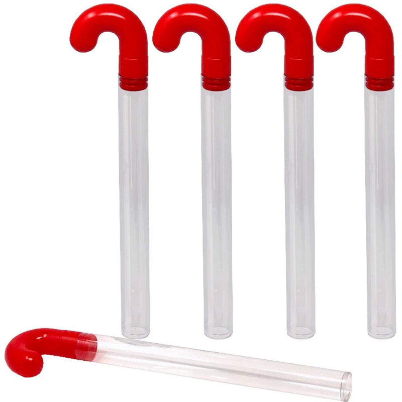 Tubes de canne de bonbon 1 po x 10 po