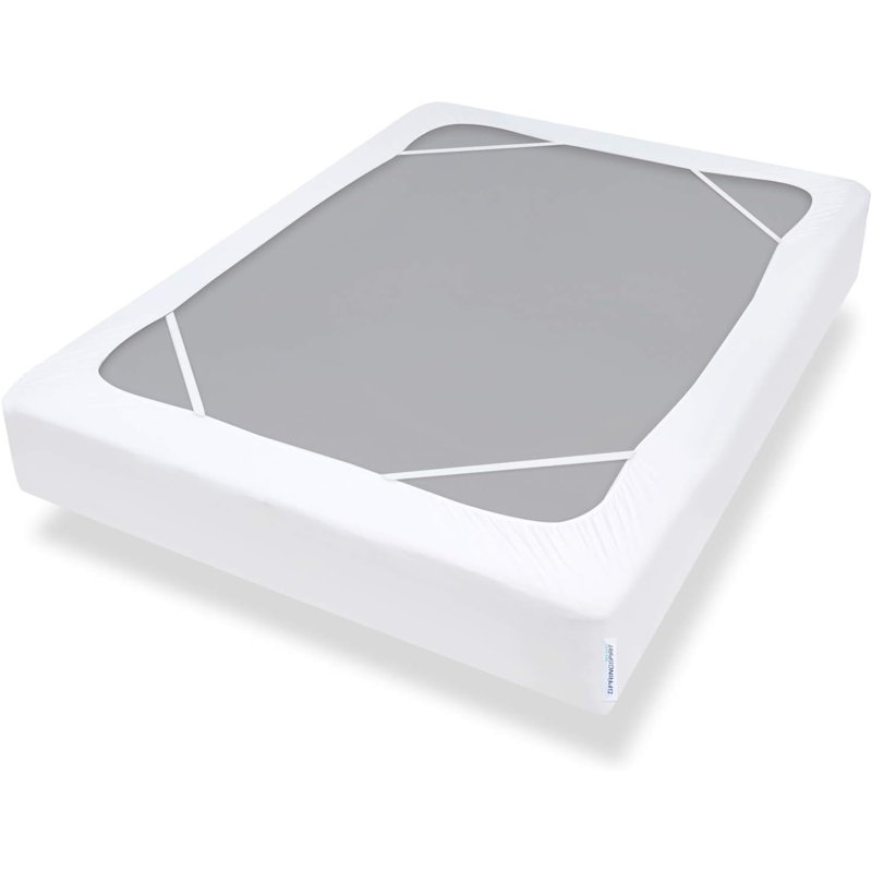 Box Spring Cover Full Size With Smooth And Elastic Woven Material