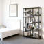 Geometric Design Display Shelf,Spacious Bookcase,Freestanding Bookshelf-443054110